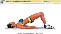 Firm up   toning buttocks workout   Level 1   No Music MARUF