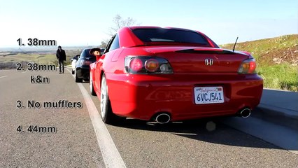 38mm 44mm s2000 ap2 uk exhaust mod