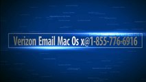 Verizon Email Mac OS X@1-855-776-6916