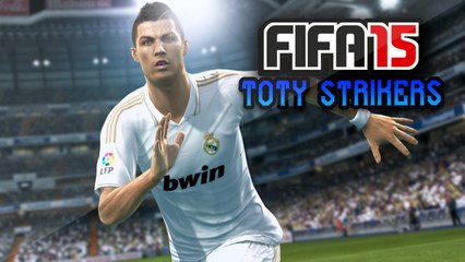 Fifa 15 - Team Of The Year Strikers - Ronaldo, Messi. Robben!