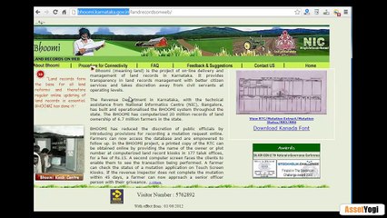 Bhoomi RTC Karnataka Land Records [in 4 minutes]