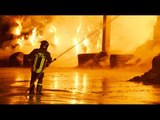 Spaventoso incendio divora azienda di foraggi ed erba medica del Gruppo Carli a Pietracuta