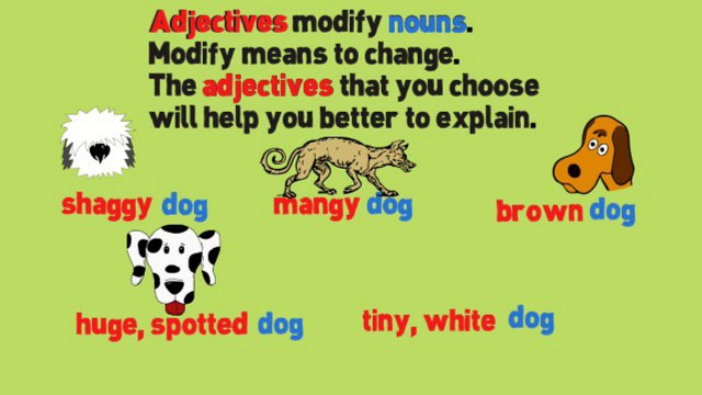 Adjectives Song, Adjective Song (Adjectives by Melissa)