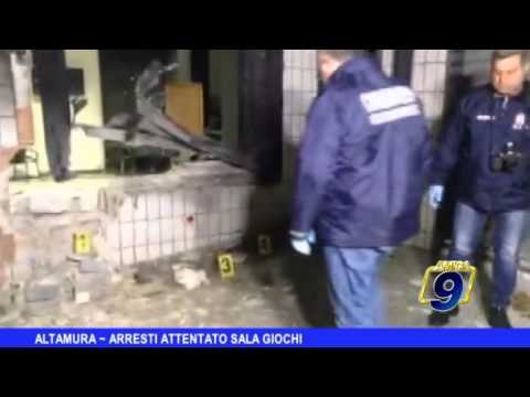 ALTAMURA | Arresti attentato sala giochi