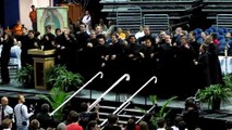 Seminarians Praise and Worship at the March for Life Youth Rally Mass