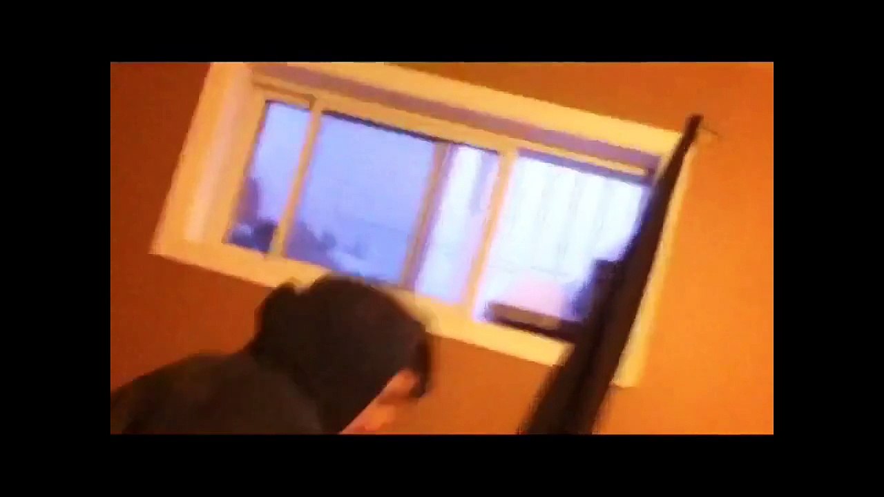 Kid lights himself on fire