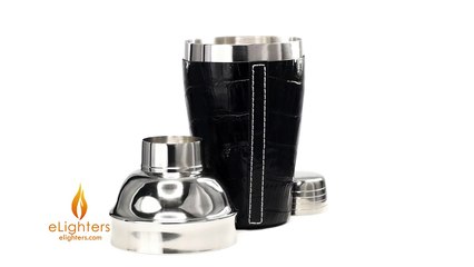 Visol 'Croc' Black 16 oz Stainless Steel Cocktail Shaker