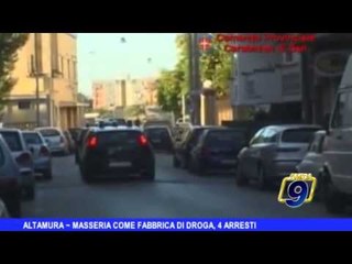ALTAMURA | Masseria come fabbrica di droga, 4 arresti