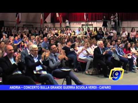 ANDRIA | Concerto sulla Grande Guerra alla scuola Verdi-Cafaro