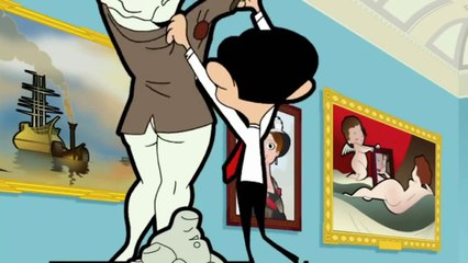 Bean pursues an art thief to France   Mr Bean Animated