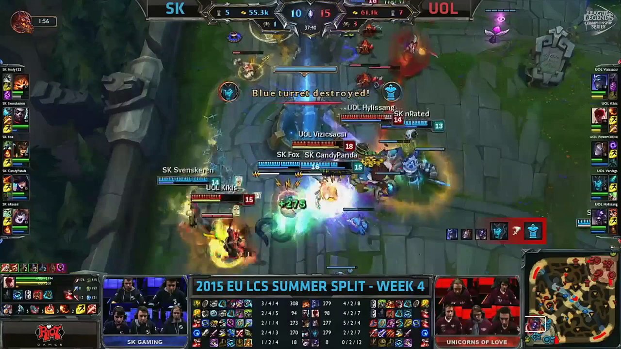 Top 5 moves LCS Summer Split Semaine 4