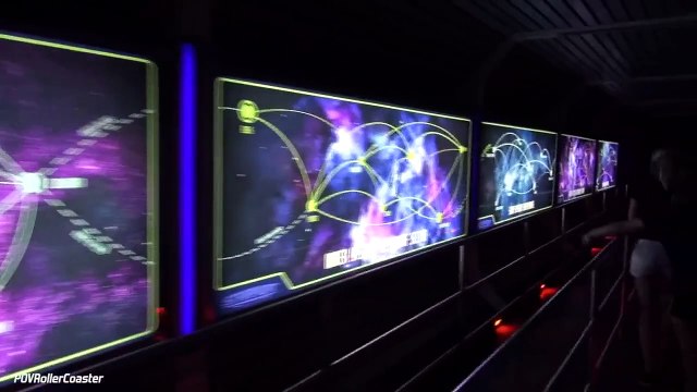 Space Mountain 2014 FRONT ROW POV Night Vision HD - Magic Kingdom - Walt Disney World