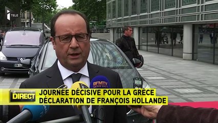 François Hollande : "Je suis pour un accord global et durable"