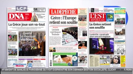 Revue de presse régionale du 22 juin 2015