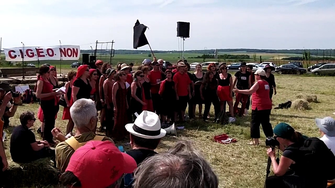 100000 pas à Bure contre la poubelle nucléaire, 7 juin 2015