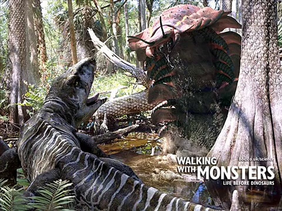 Walking with dinosaurs, beasts and monsters