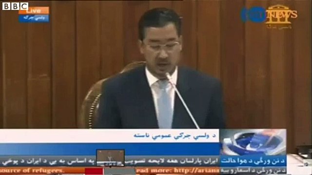 Exclusive Footage of Bomb Blast in Afghan Parliament by Taliban