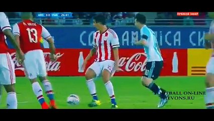 Argentina vs Paraguay 2-2 Full Highlights - Copa América 2015