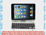 YIPBOWPT Apple iPad mini Keyboard Case360 Degree Rotatable Swivel Stand Multiple Viewing Angles