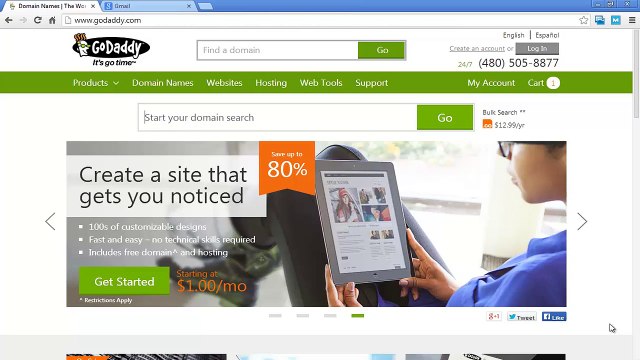 Connecting Domain and Hosting server each other