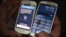 Samsung Galaxy S3 Mini vs. Samsung Galaxy S3 comparison EN