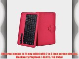 Cooper Cases(TM) Infinite Executive Blackberry PlayBook / 4G LTE / 4G HSPA  Tablet Keyboard