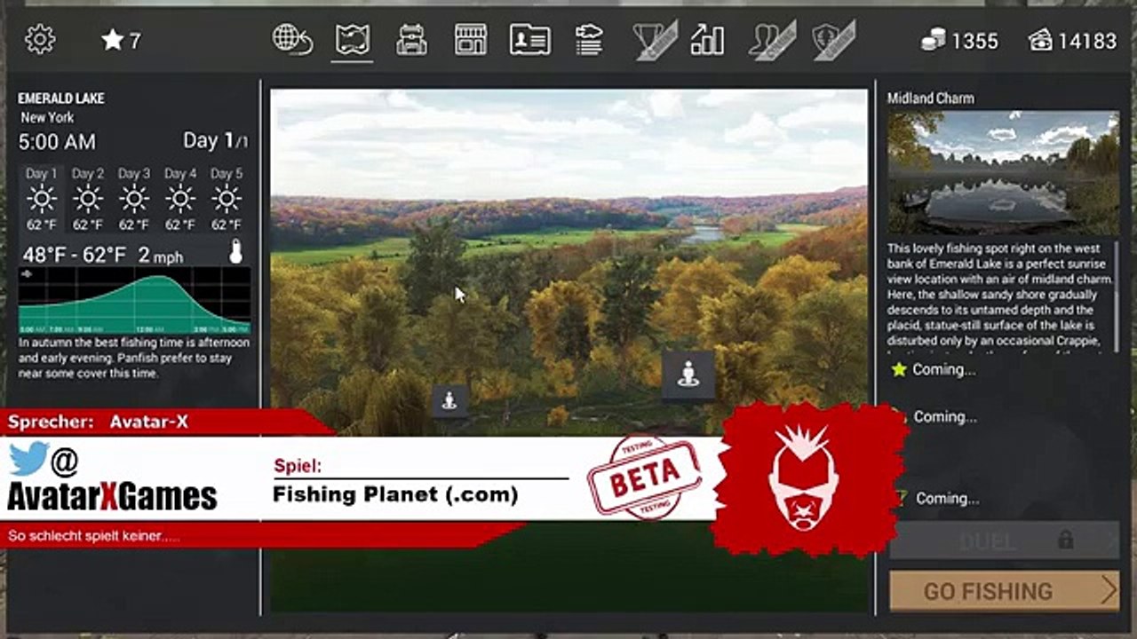 Fishing Planet #012 | Hecht fangen am Emerald Lake in New York..[German HD]