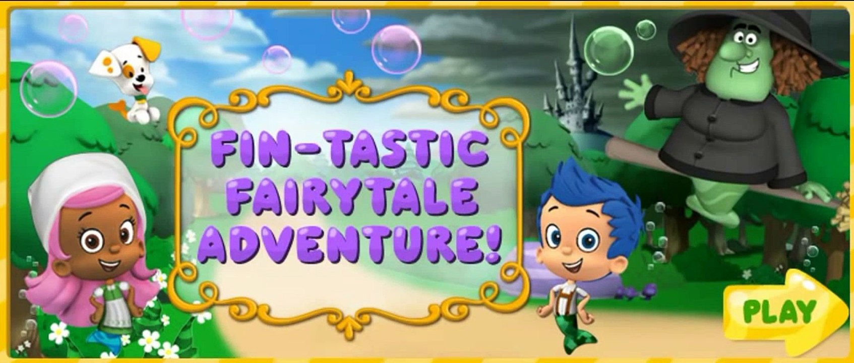 Bubble Guppies games [ Nick Jr games, Nickelodeon] - Fin-Tastic Fairytale Adventure