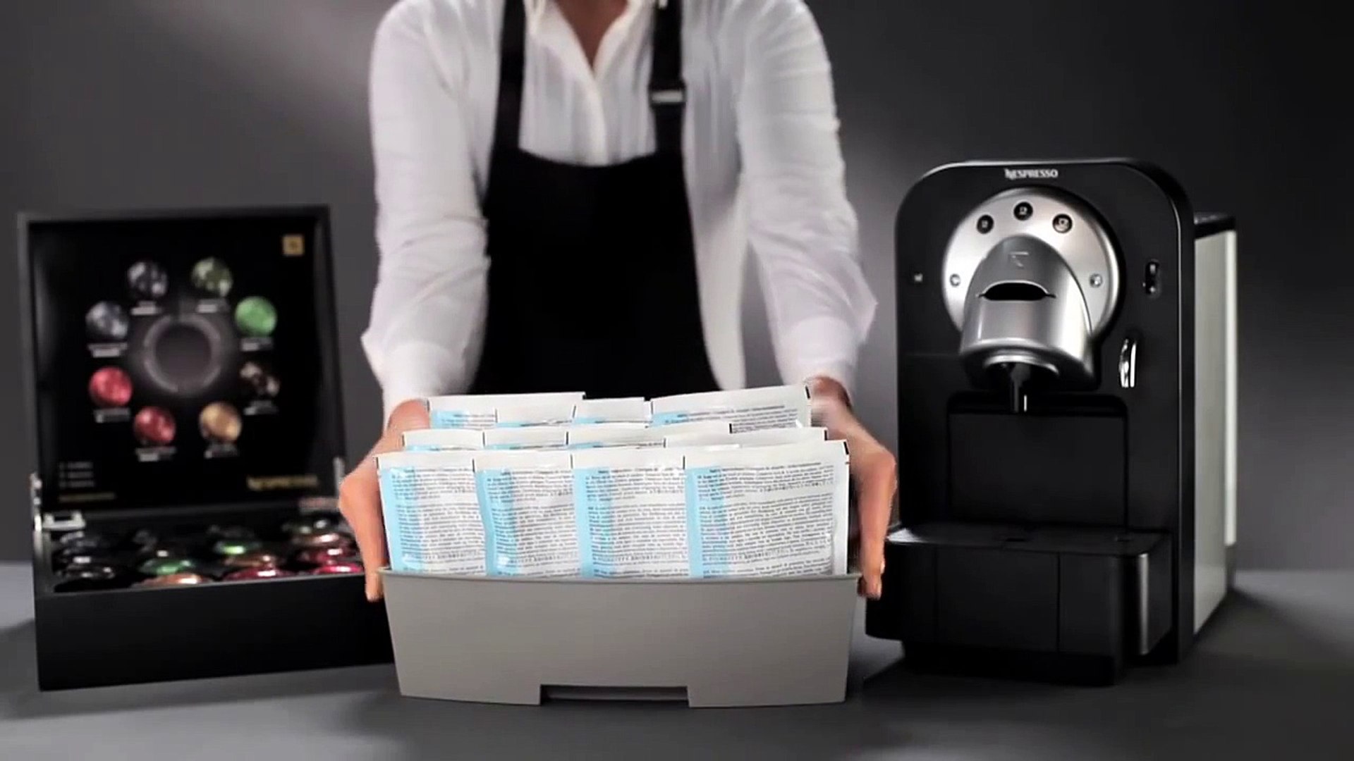 Nespresso Gemini CS100 PRO: How To - Descaling - video Dailymotion