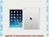 Apple iPad Air MD788E/A (16GB Wi-Fi) White with Silver