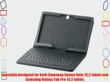 [SCMIN]Premium Folio Case Bluetooth Keyboard Case Keyboard Cover For Samsung Galaxy Note Pro
