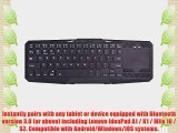 Cooper Cases(TM) Touchpad K5000 Lenovo IdeaPad A1 / K1 / Miix 10 / S2 Tablet Bluetooth Keyboard