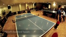 First Person Table Tennis Camera with William Henzell and GTang