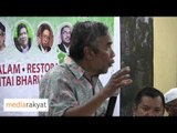 Dr Hatta Ramli: Patriotisme Ini Kita Sanggup Melawan Yang Pemimpin Negara, Demi Negara