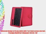 Cooper Cases(TM) Infinite Executive Prestigio MultiPad 4 Diamond 7.85 3G / 3G* Tablet Keyboard