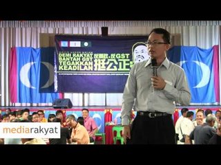 Law Choo Kiang 刘子健：峇东埔的朋友，你们好不好？