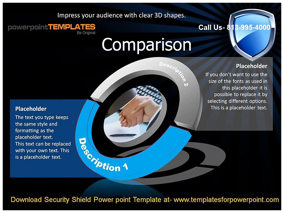 Download Security Shield Powerpoint Template