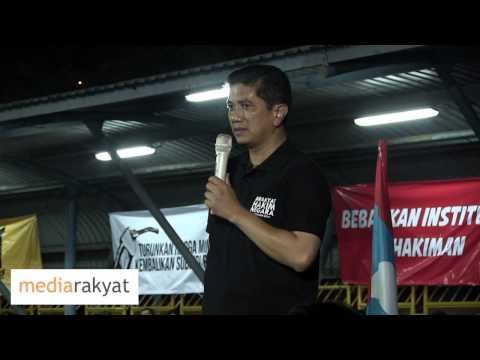 Azmin Ali: Hari Ini Kena Anwar Ibrahim, Esok Mungkin Kena Kita, Anak Kita Keluarga Kita