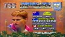 Squash: Rodney Martin v Chris Dittmar : World Open Squash semi Final 1992 highlights