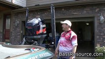 How To Park Your Boat In The Garage With Power-Poles On | Bass Fishing