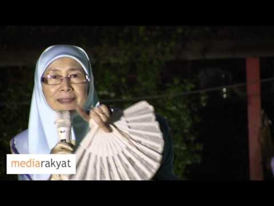 Dr Wan Azizah: Keberanian Ini Adalah Untuk Anak Cucu Kita, Keberanian Ini Adalah Untuk Negara Kita