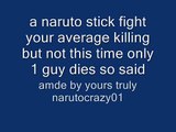 naruto stick fight itachi vs sasuke naruto and kakashi