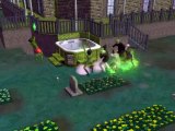 Girl Sims 2 Accident - Fire! Multiple Sims burning w/ a glitching fireman