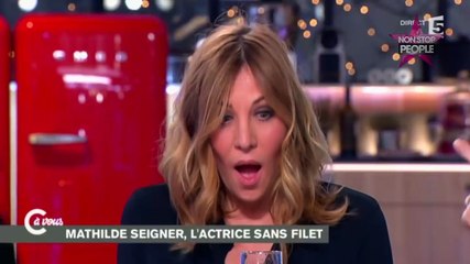 Mathilde Seigner se lâche : "J'assure les bonnes audiences de la télévision depuis des années"