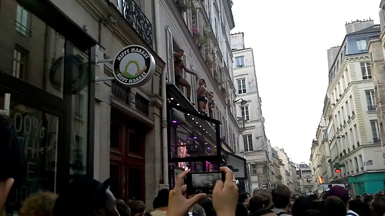 Fête de musique entre Bastille et Châtelet