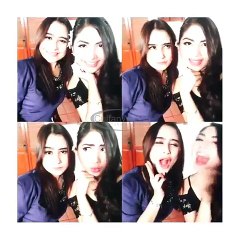 Expresi Wajah Lucu Dari Si Cantik Jessica Mila & Prilly Latuconsina
