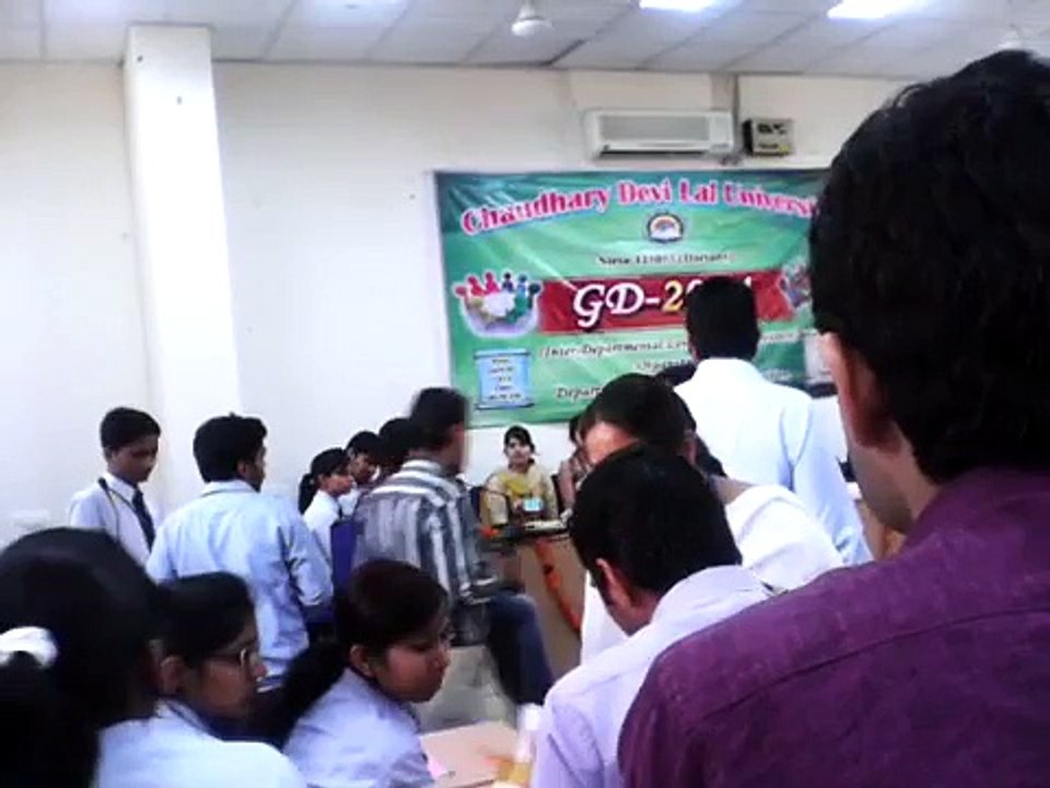 GROUP DISCUSSION - 2014, CDLU, SIRSA