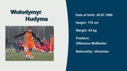 Wołodymyr Hudyma, Video no 1, season 2014/15, Offensive Midfielder