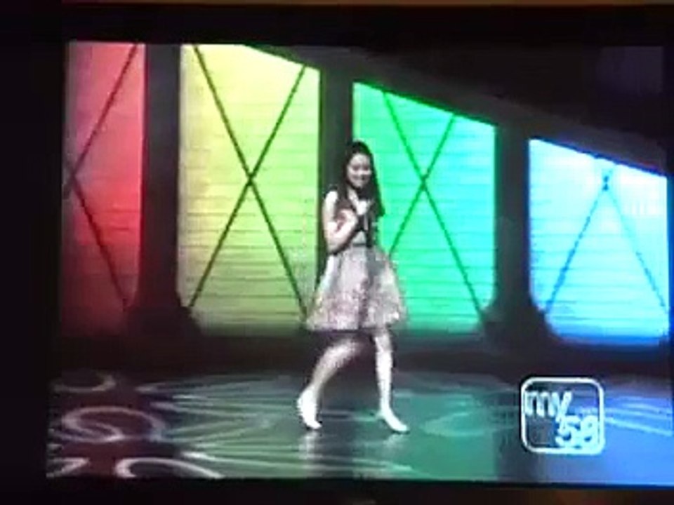 Thia Megia 12 years old at Showtime at the Apollo  Theatre in NYC 2007