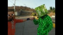 Niños Rata   Dubstep | minecraft in real life